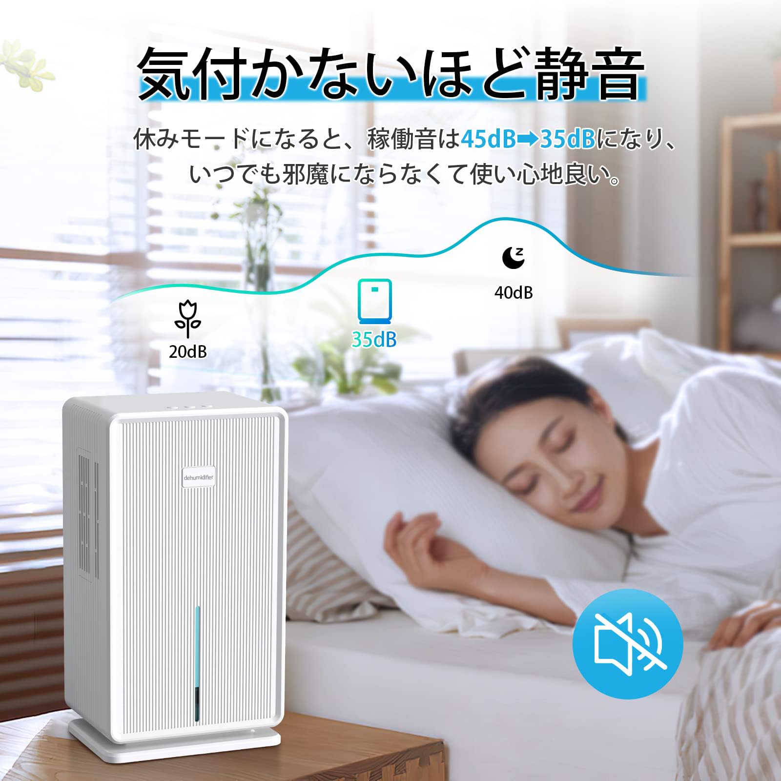 Amazon | JUUE 除湿機 3L 大容量 強力 梅雨・湿気対策 5-15畳対応 満水